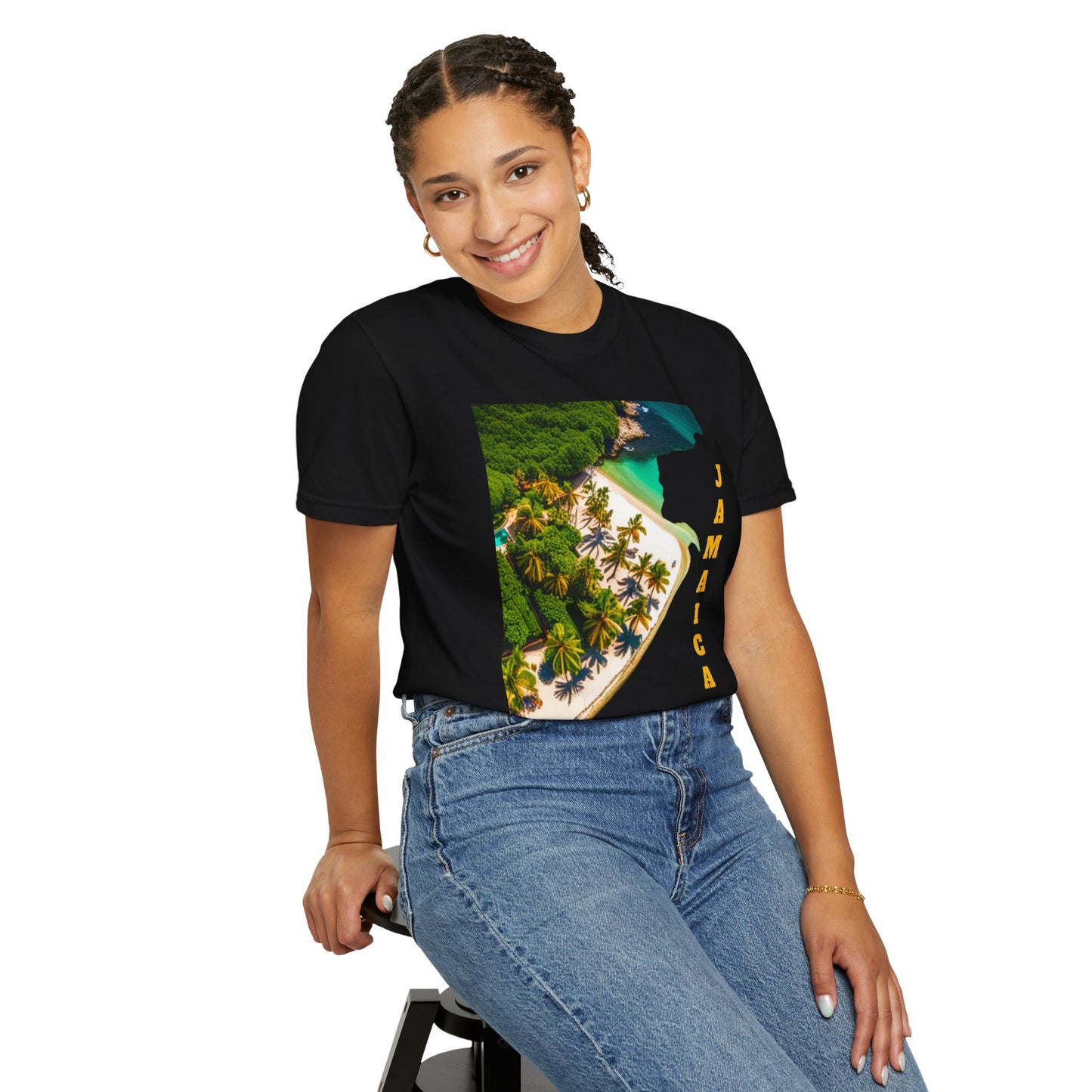 Jamaica T-shirt Unisex Garment-Dyed T-shirt