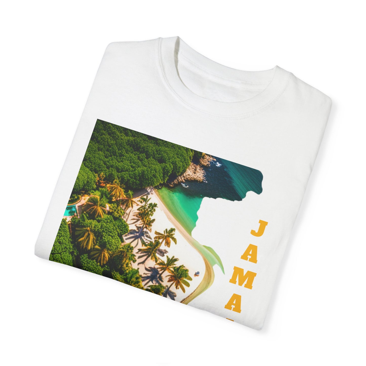 Jamaica T-shirt Unisex Garment-Dyed T-shirt