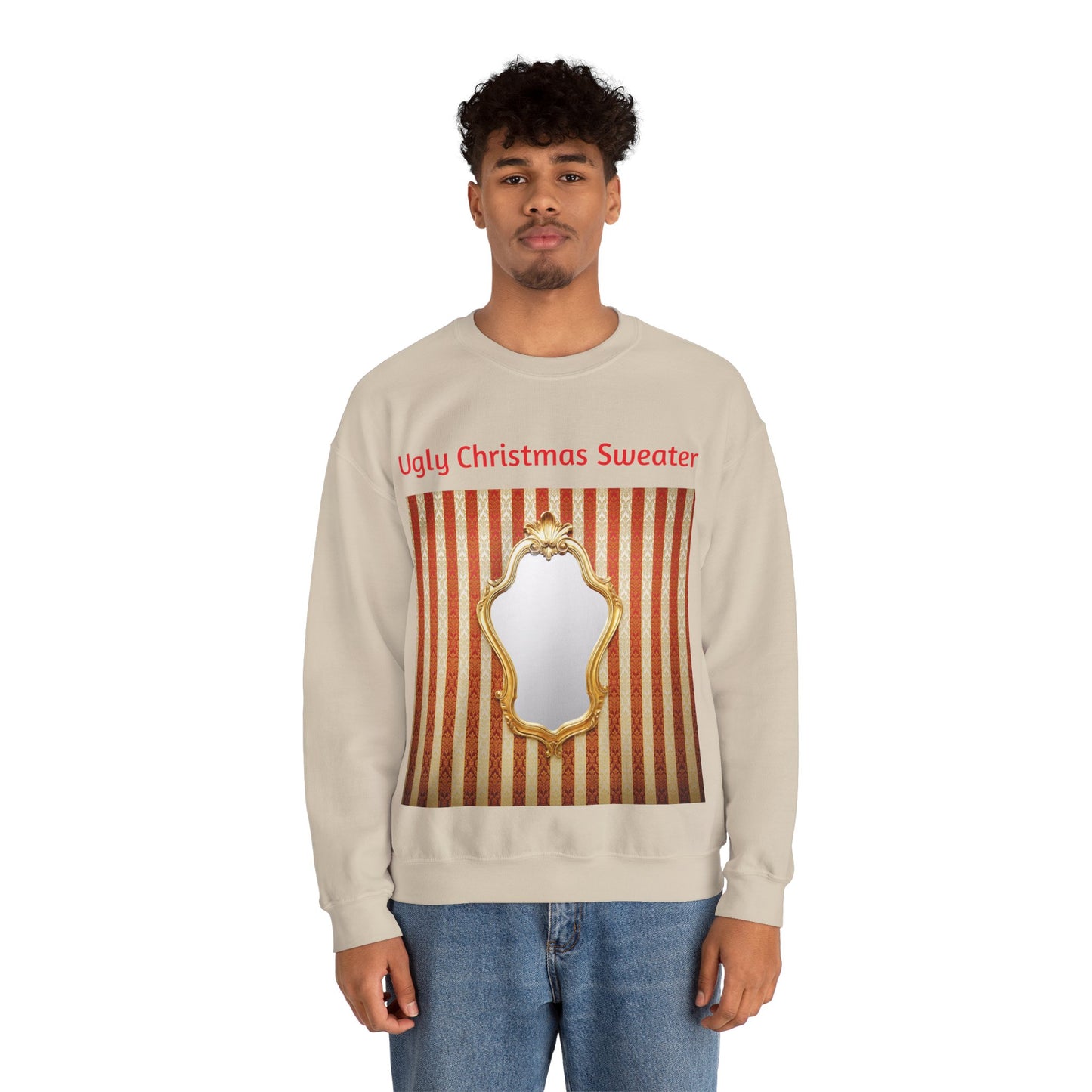 Ugly Christmas Sweater - Unisex Heavy Blend™ Crewneck Sweatshirt
