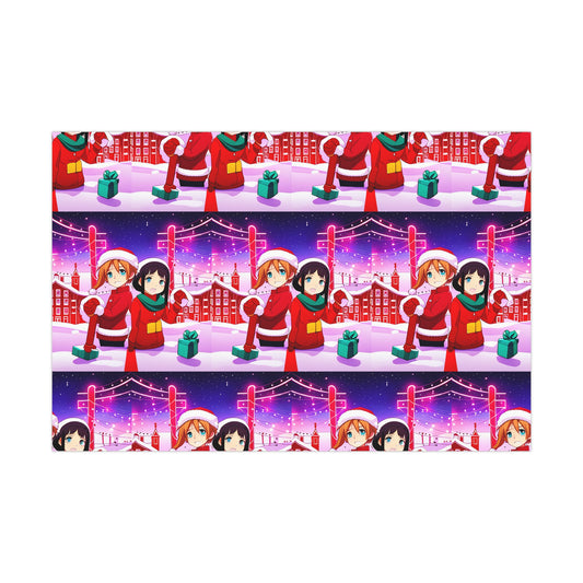 Anime Christmas Gift Wrapping Paper